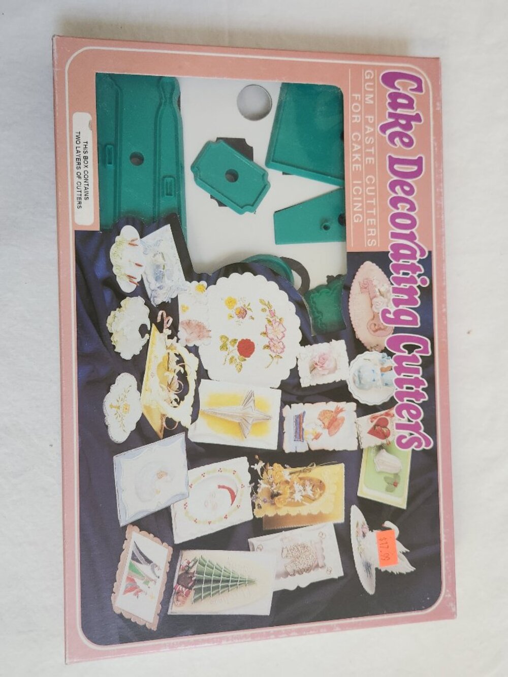 JEM Five Novelty Plaques Cutters Box Set Gum Paste Fondant Cake Decorating